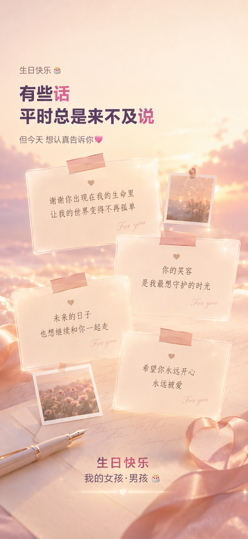 写给你的生日祝福