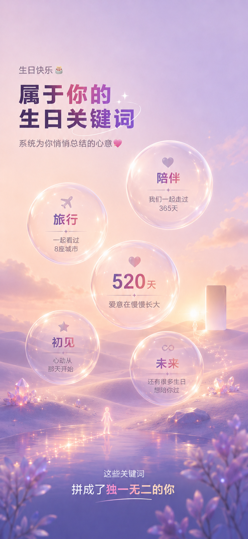 属于你的生日关键词